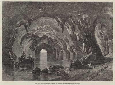 The Blue Grotto at Capri by Richard Principal Leitch
